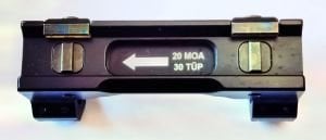 MR Sniper 34 mm Açılı Yivli Dürbün Ayağı