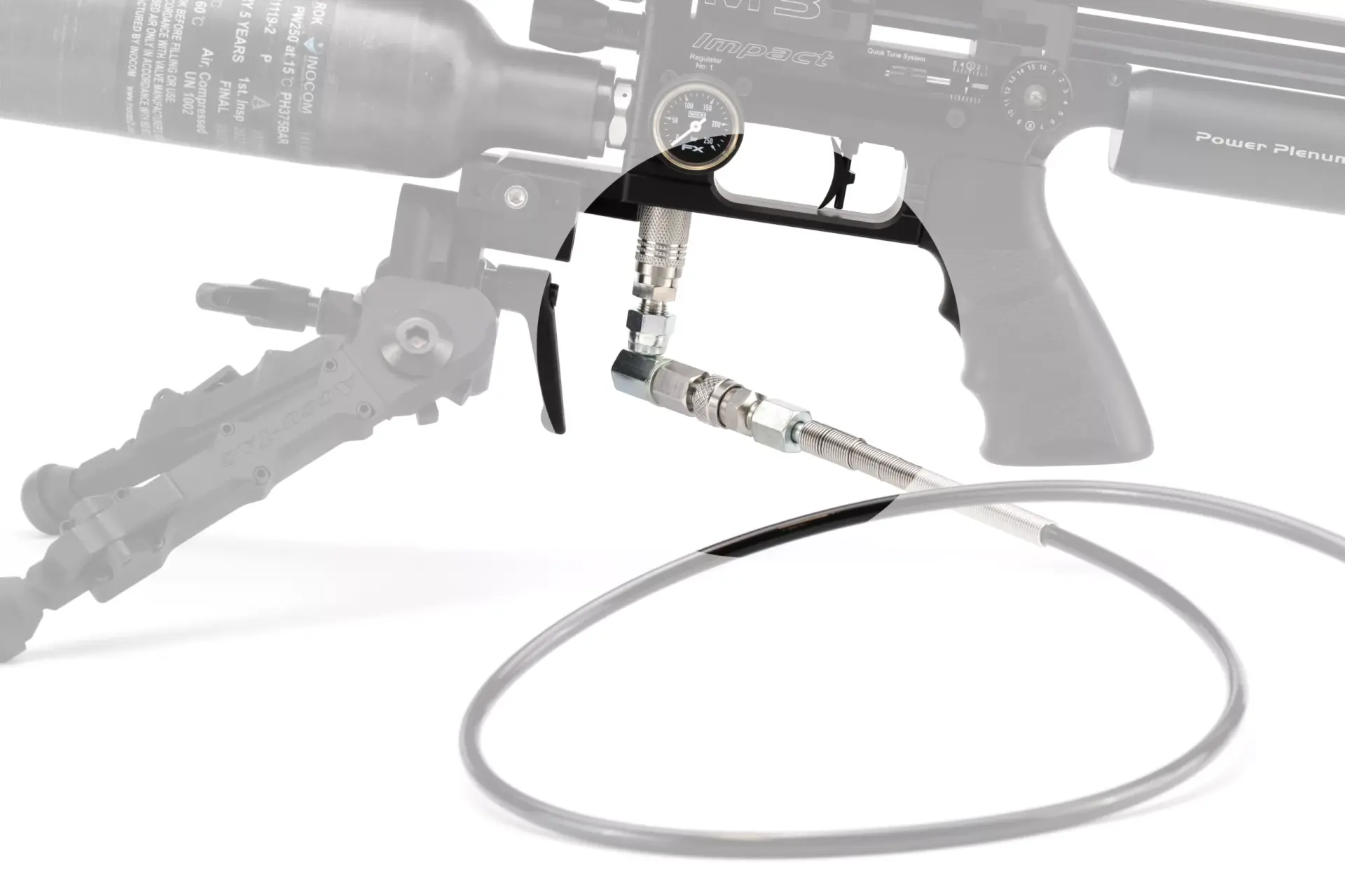 Huma Air Fx Havalı Tüfekler için 90 Derece Uzun Dolum Jakı