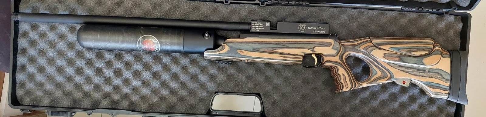 Hatsan Nova Star Premium LW QE PCP Havalı 5.5MM (Blue-White)