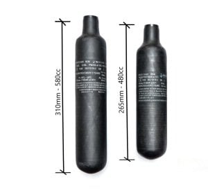 FX 580 cc Karbon Fiber Tüp