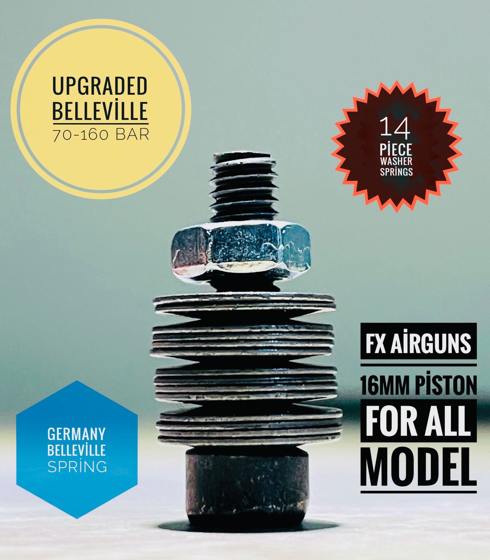 Fx Airguns Regülatör pulu (70-160 Bar) Kullanımlı