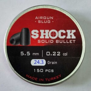 Shock Solid Bulled 5.5mm 24.3grain