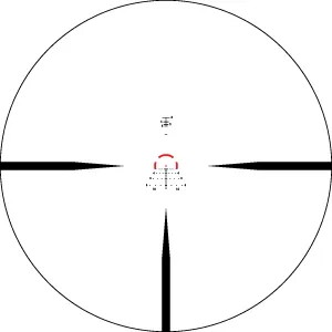 Vortex Strike Eagle 1-8x24 AR-BDC3 Tüfek Dürbünü