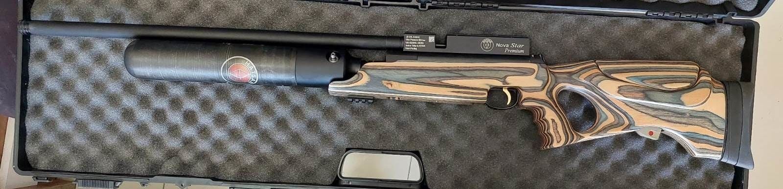 Hatsan Nova Star Premium LW QE PCP Havalı 4.5MM (Blue-White)