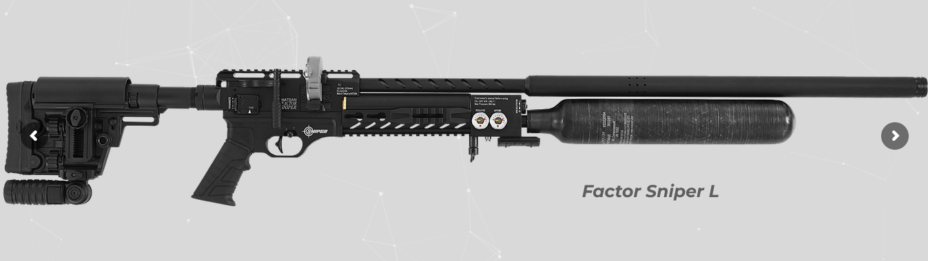 Hatsan Factor Sniper Long Pcp Havalı Tüfek 5.5 mm