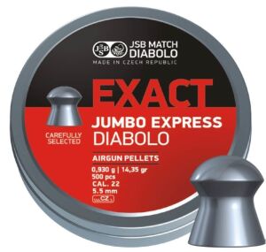 JSB DIABOLO EXACT JUMBO EXPRES 5.52 MM HAVALI SACMA 14.35 gr