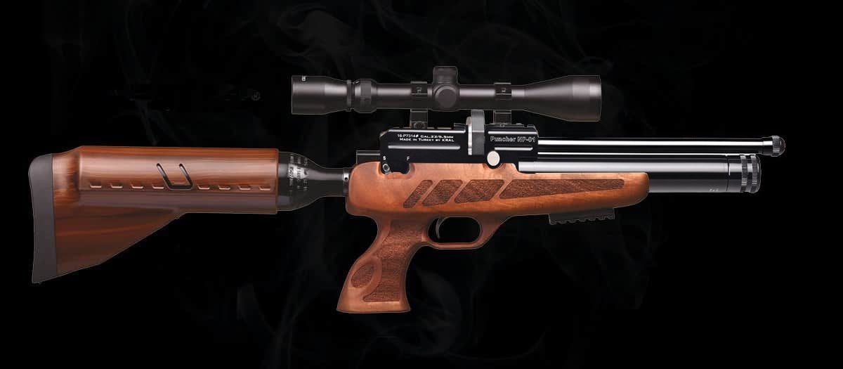 Kral Puncher NP-02 PCP Havalı Tabanca 5.5mm