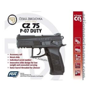 Asg Cz 75 P-07 Duty Havalı Tabanca 16726