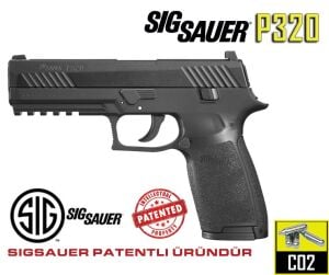Sig Sauer P320 Siyah 4.5 mm Havalı Tabanca