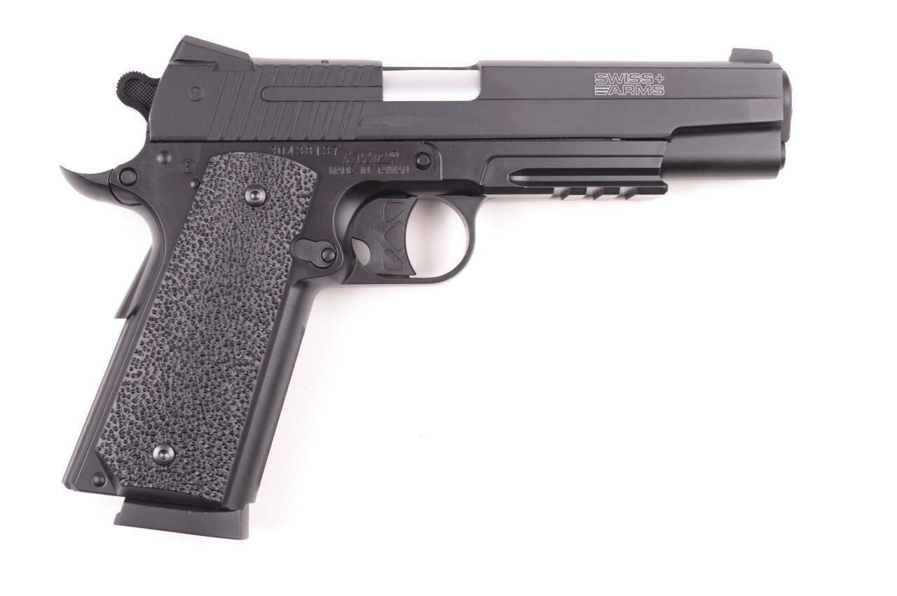 COLT 1911 Havalı Tabanca SA 1911 CO2 4.5mm Swiss Arms Cybergun