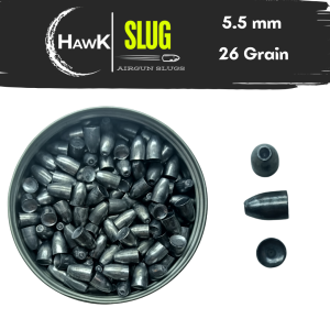 Hawk Slug 5.5 mm 26 Grain