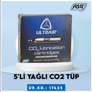 ASG 17425 5'Lİ YAĞLI CO2 TÜP