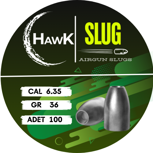 Hawk Slug 6.35 mm 36 Grain