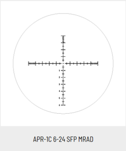 Element Optics Helix 6-24x50 SFP, APR-1C MRAD Tüfek Dürbünü