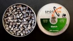 SpotOn Match  5,5 mm 15.1 Gr Havalı Tüfek Saçması