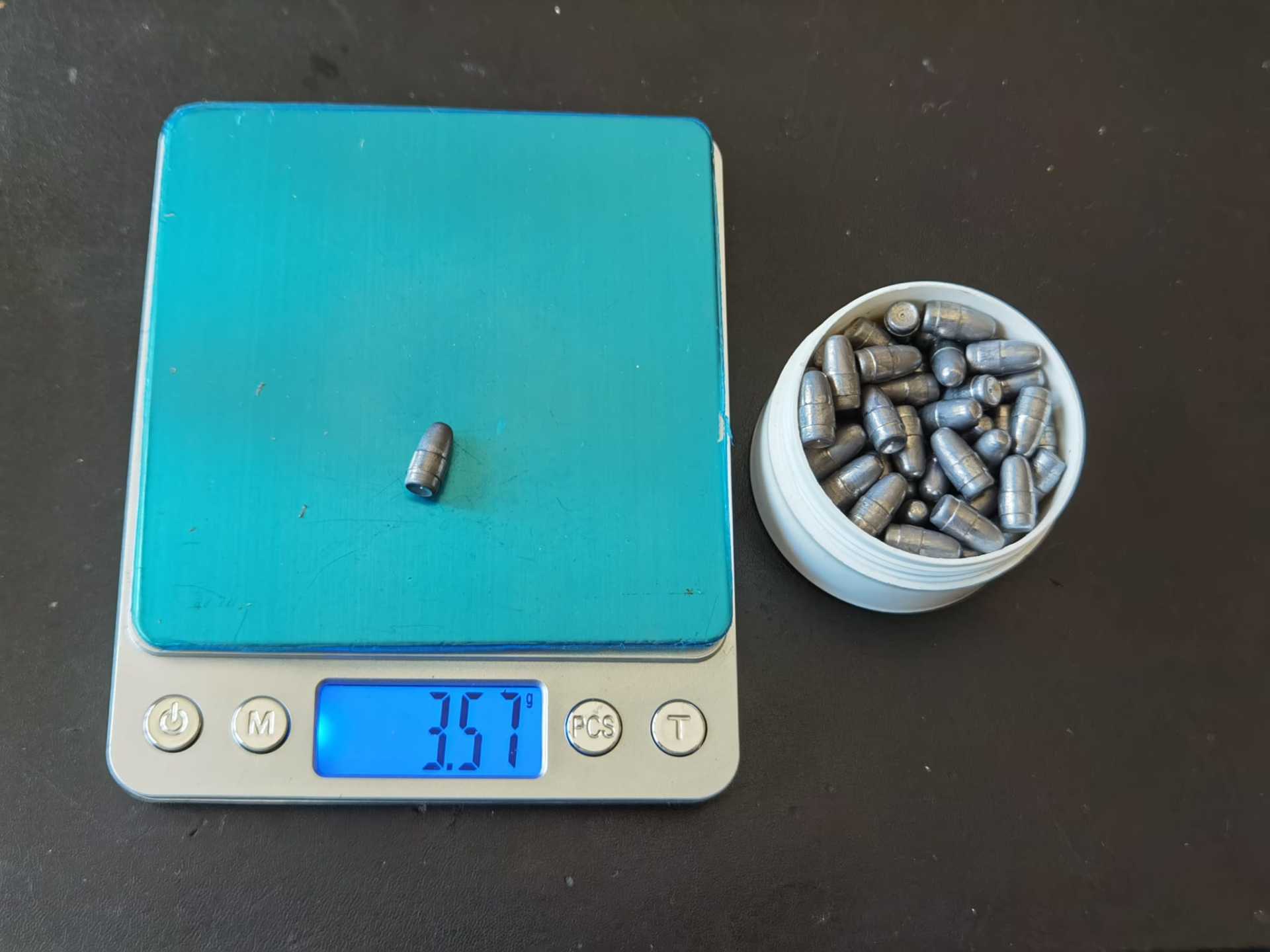 Rocket solid, 6.35 mm 55 grain