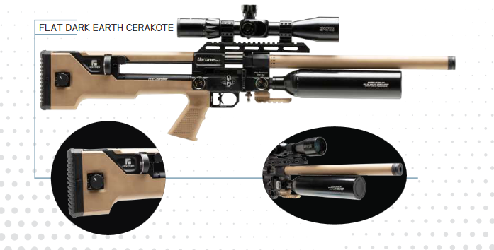 REXIMEX THRONE GEN 2 FDE ( SARI ÇÖL ) PCP HAVALI TÜFEK