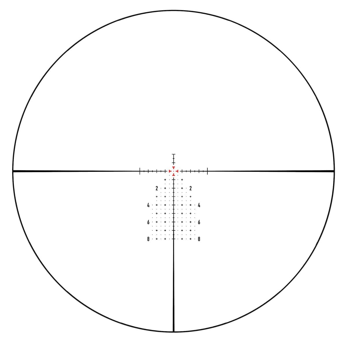 Element Optics Theos 2-10x42 FFP MPR-1C (MRAD) Tüfek Dürbünü (Siyah)