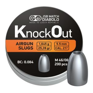 JSB DIABOLO KNOCKOUT 5.5 MM HAVALI SACMA (CAL217)25.39gr