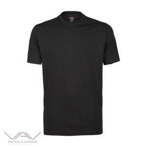 VAV Baseti-05 Kısa Kol Tişört Siyah - XXS