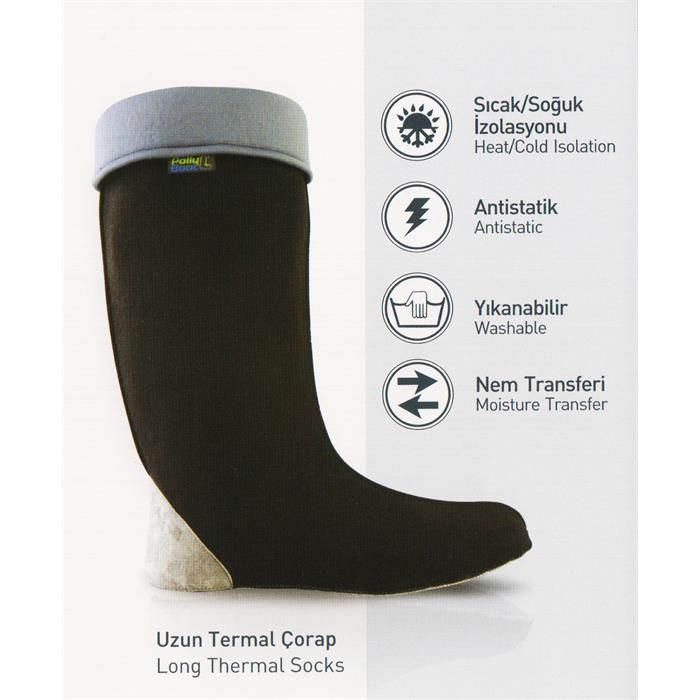 Polly Boot Termal Çizme İçliği UZUN