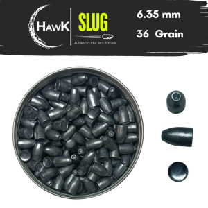 Hawk Slug 6.35 mm 36 Grain Presslug İthal Kalıp