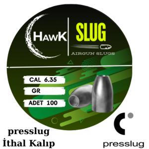 Hawk Slug 6.35 Mm Presslug Solid Havalı Tüfek Saçması