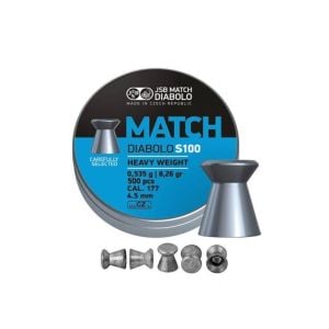 JSB MATCH DIABOLO HEAVY WEIGHT 4.5 MM 8.26gr  HAVALI SACMA