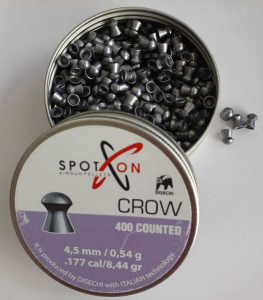 SpotOn crow 4.5mm 8.44gr  Havalı Tüfek Saçması