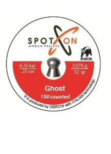SpotOn Ghost   6,35 mm 32 Grn Havalı Tüfek Saçması