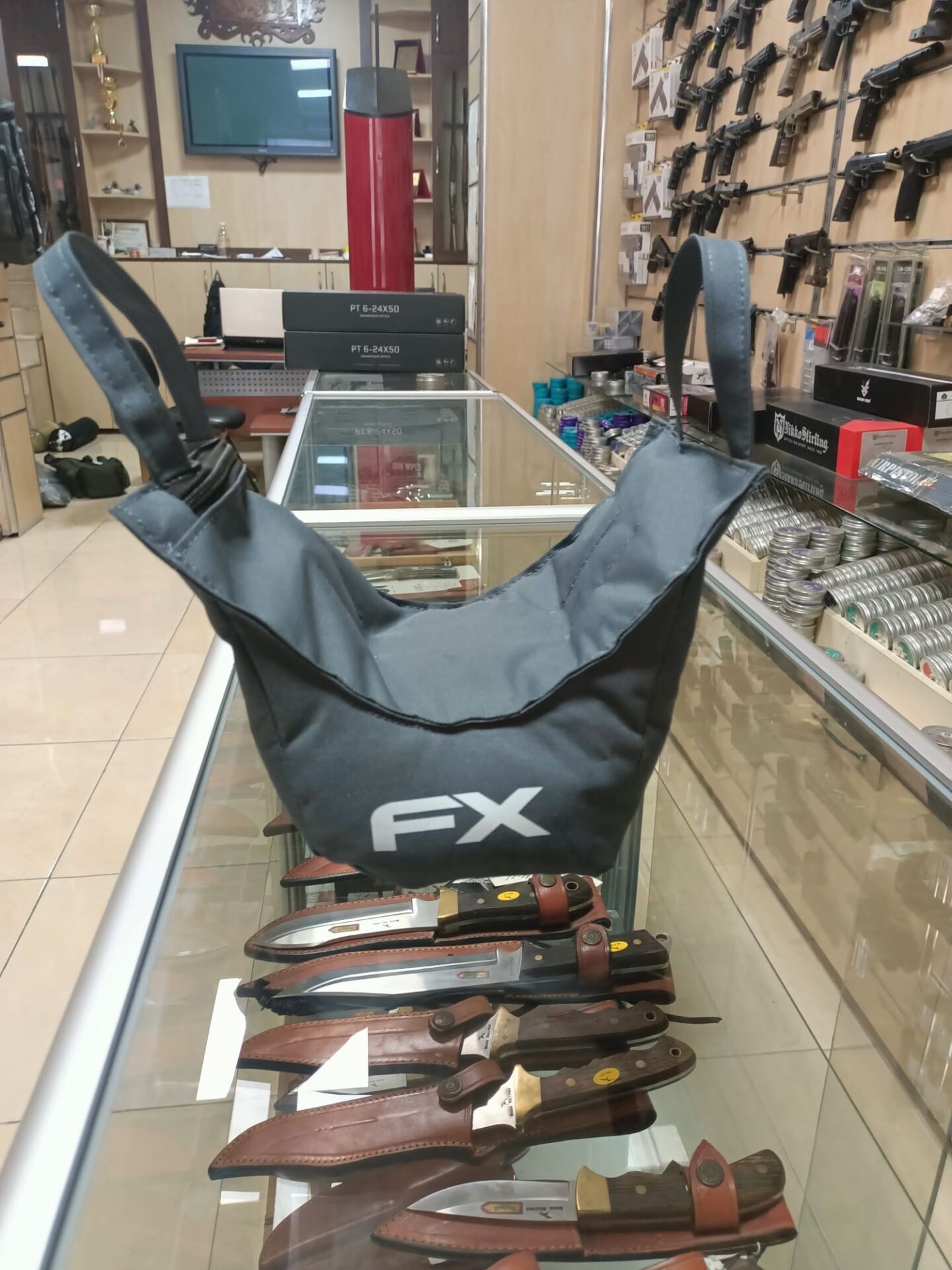 Fx Logolu Atış Yastığı (Doldurulmamış)