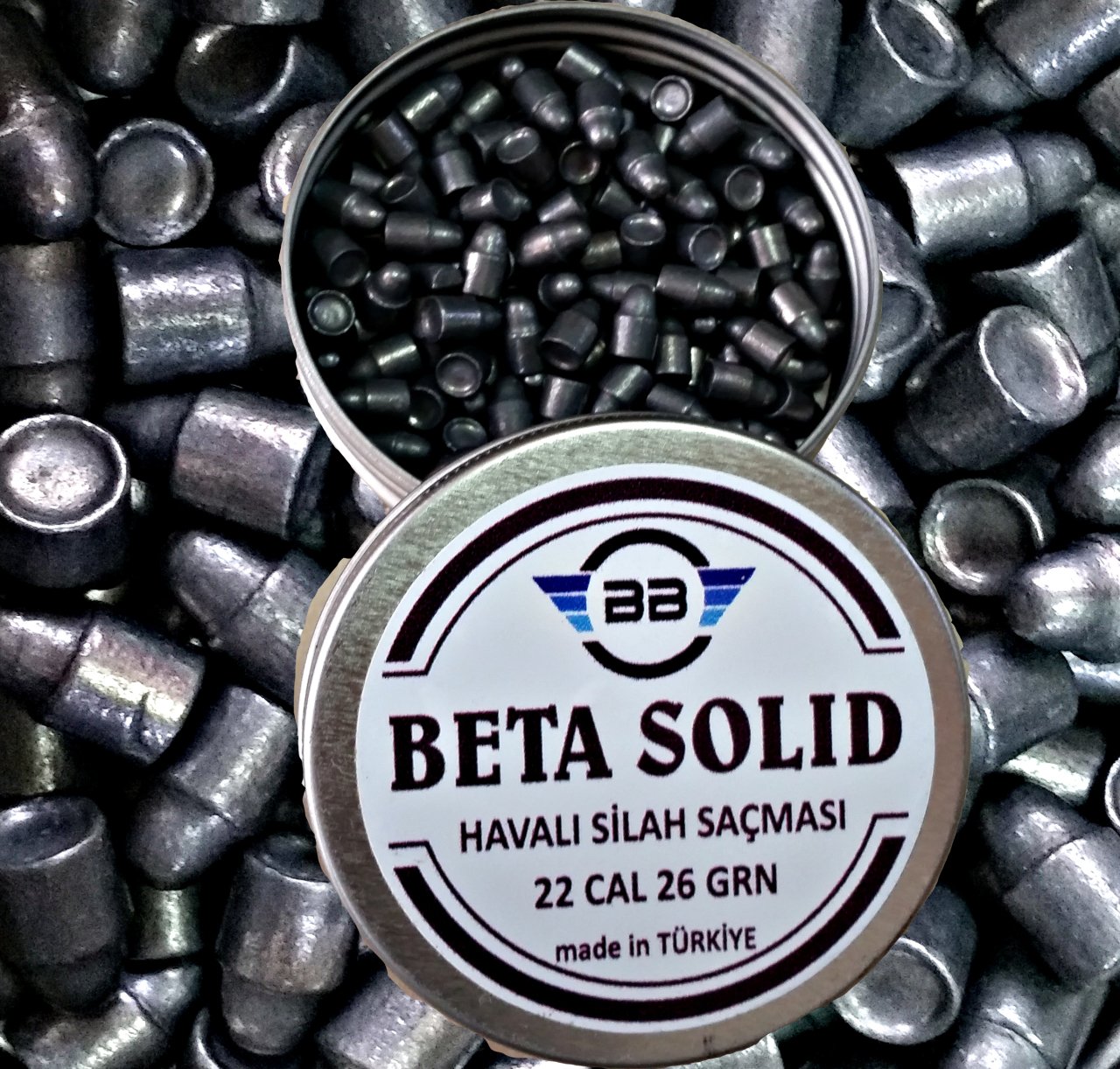 Beta Solid Bullet 26 Grain 5.5 mm Havalı Saçma
