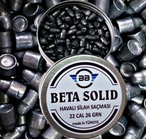 Beta Solid Bullet 26 Grain 5.5 mm Havalı Saçma