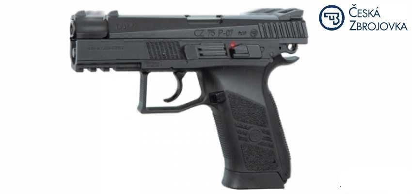 ASG 16728 CZ 75 P-07 Duty Siyah 4.5mm Havalı Tabanca