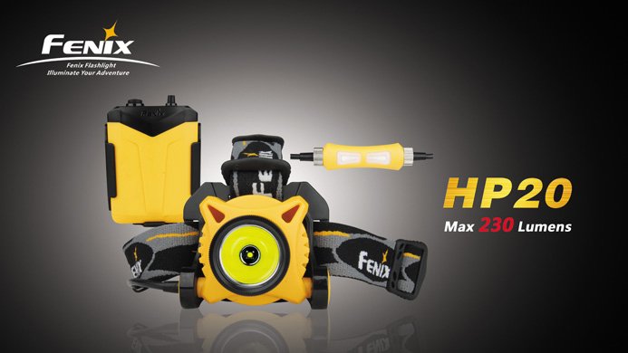 Fenix HP20 230 Lümens Kafa Feneri
