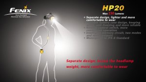 Fenix HP20 230 Lümens Kafa Feneri