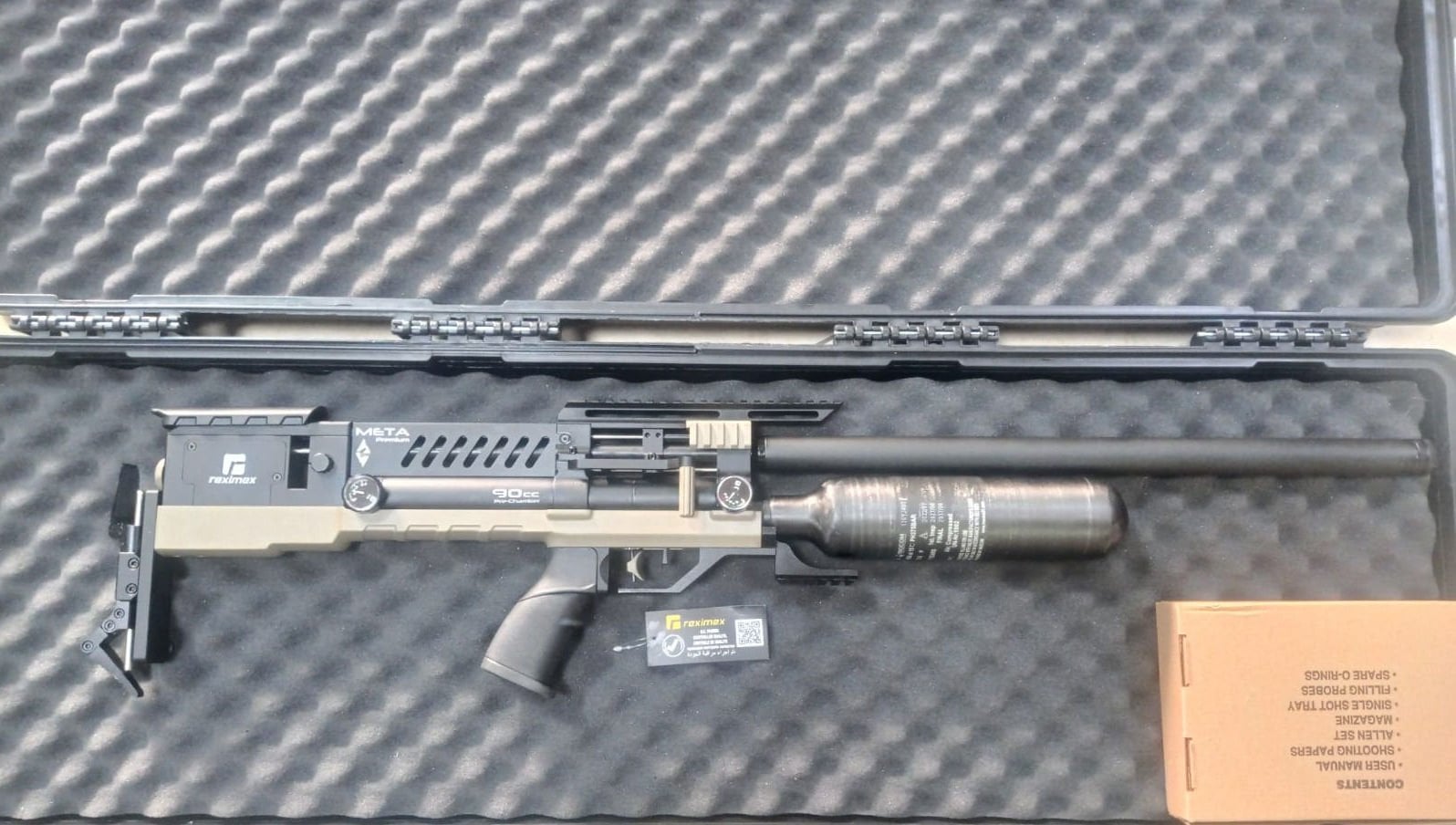 REXIMEX META PREMIUM HAKİ PCP HAVALI TÜFEK  5.5