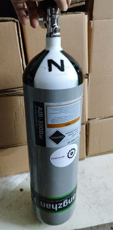 Fangzan 6 Litre 300 Bar Çelik Scuba Tüp