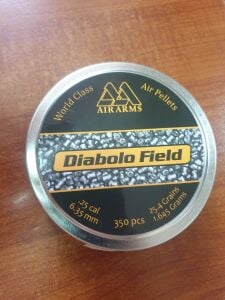 Air Arms Diabolo Field 6.35 mm Havalı Tüfek Saçması 25.4gr
