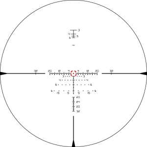 Vortex Razor Gen III 1-10x24 EBR-9 MOA BDC Tüfek Dürbünü