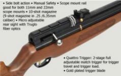 Hatsan BT65 SB W PCP Havalı Tüfek 5.5mm