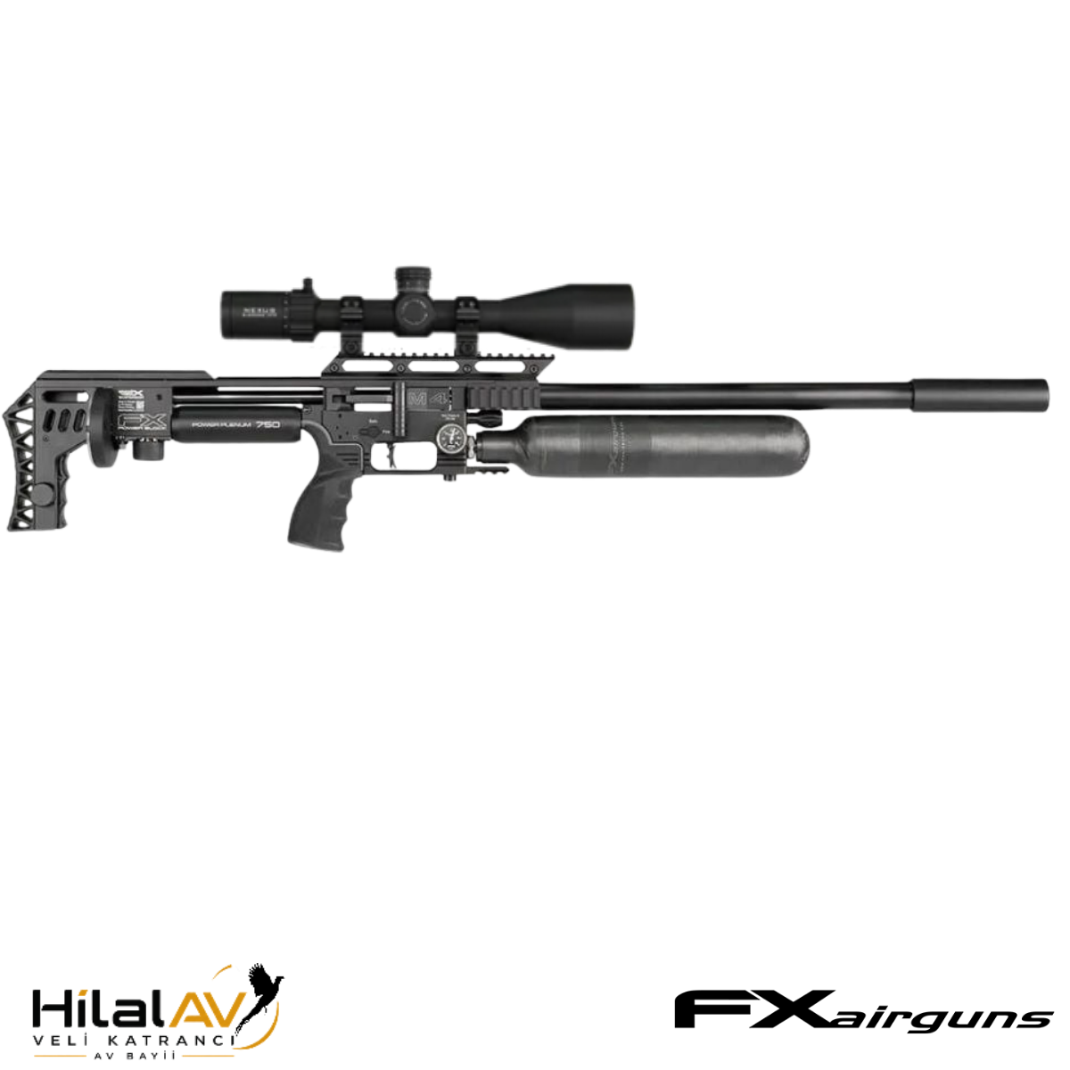 Fx impact M4 Black Extended Pcp Havalı Tüfek