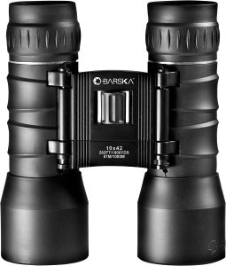 BARSKA LUCID VIEW 10X42 BLACK COMPACT