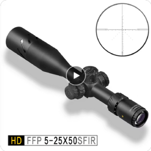 DİSCOVERY HD 5-25X50 SFIR FFP TÜFEK DÜRBÜNÜ