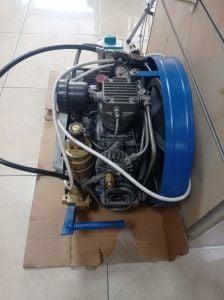 Bauer 180 LT Komprosör - 380 volt çalışma sistemli