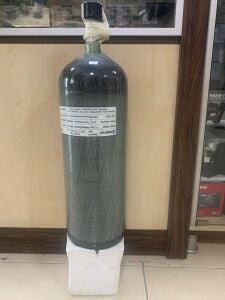 Metal Karbonfiber Scuba Tüp, 9 Litre 300 Bar