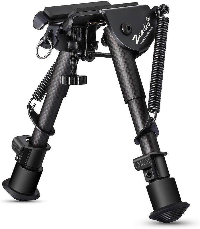 Zeadio uzatılabilir karbon Fiber taktik Bipod Sling Mount
