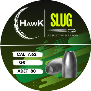 Hawk Slug 7.62 Mm Solid Havalı Tüfek Saçması