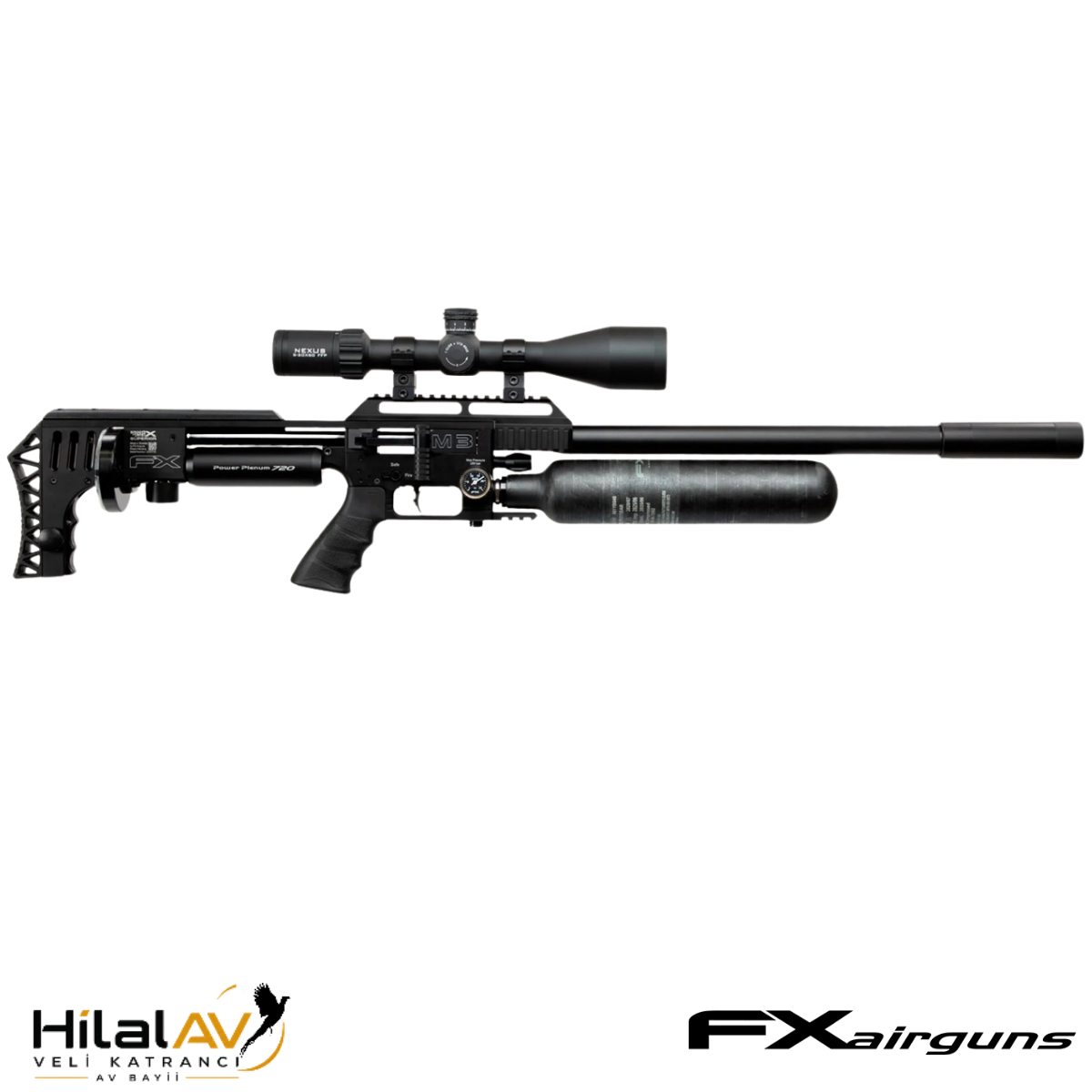 Fx Impact M3 Black Extended Pcp Havalı Tüfek
