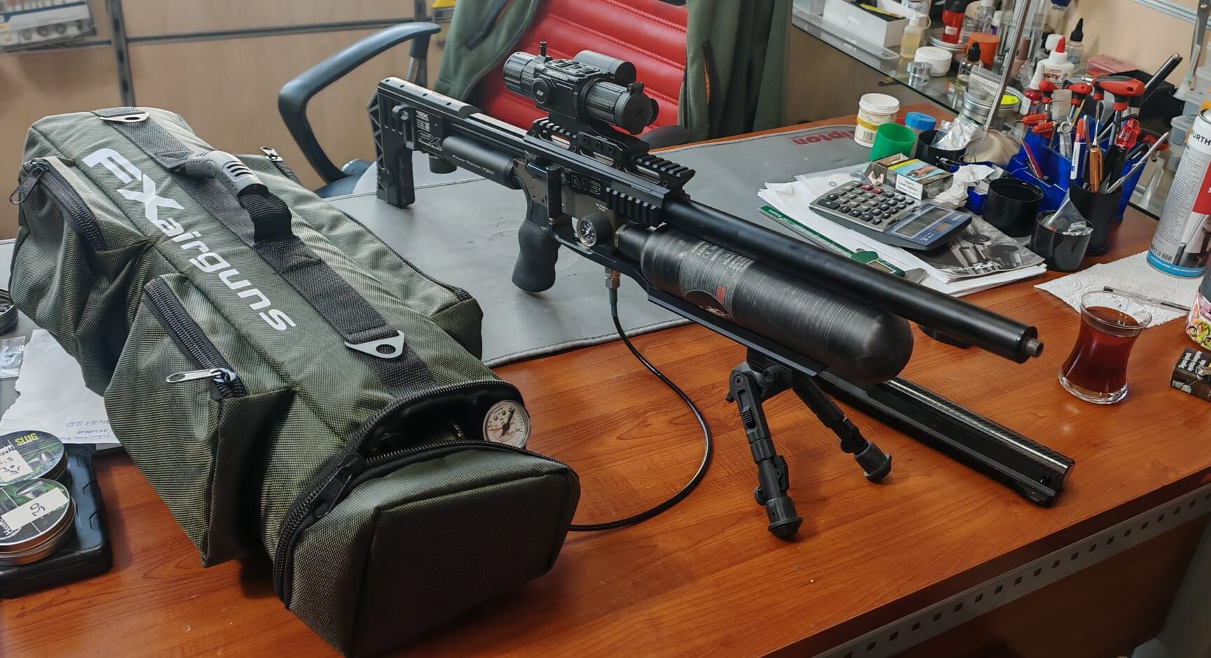 Scuba Tüp Taşıma Çantası (Fx Airguns Logolu)